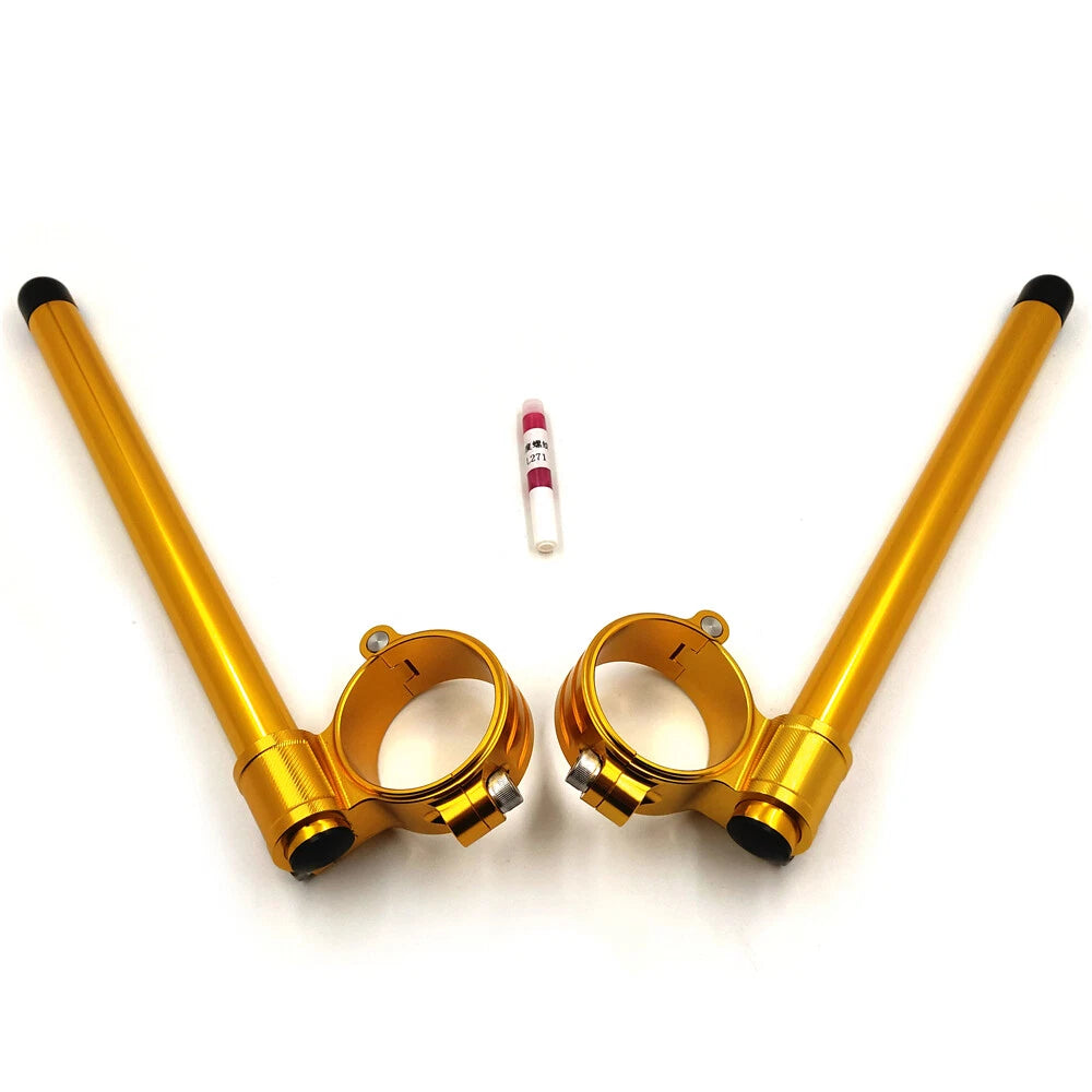 CNC 55mm Fork Clip-ons Handle Bar Riser Pair for Yamaha YZF
