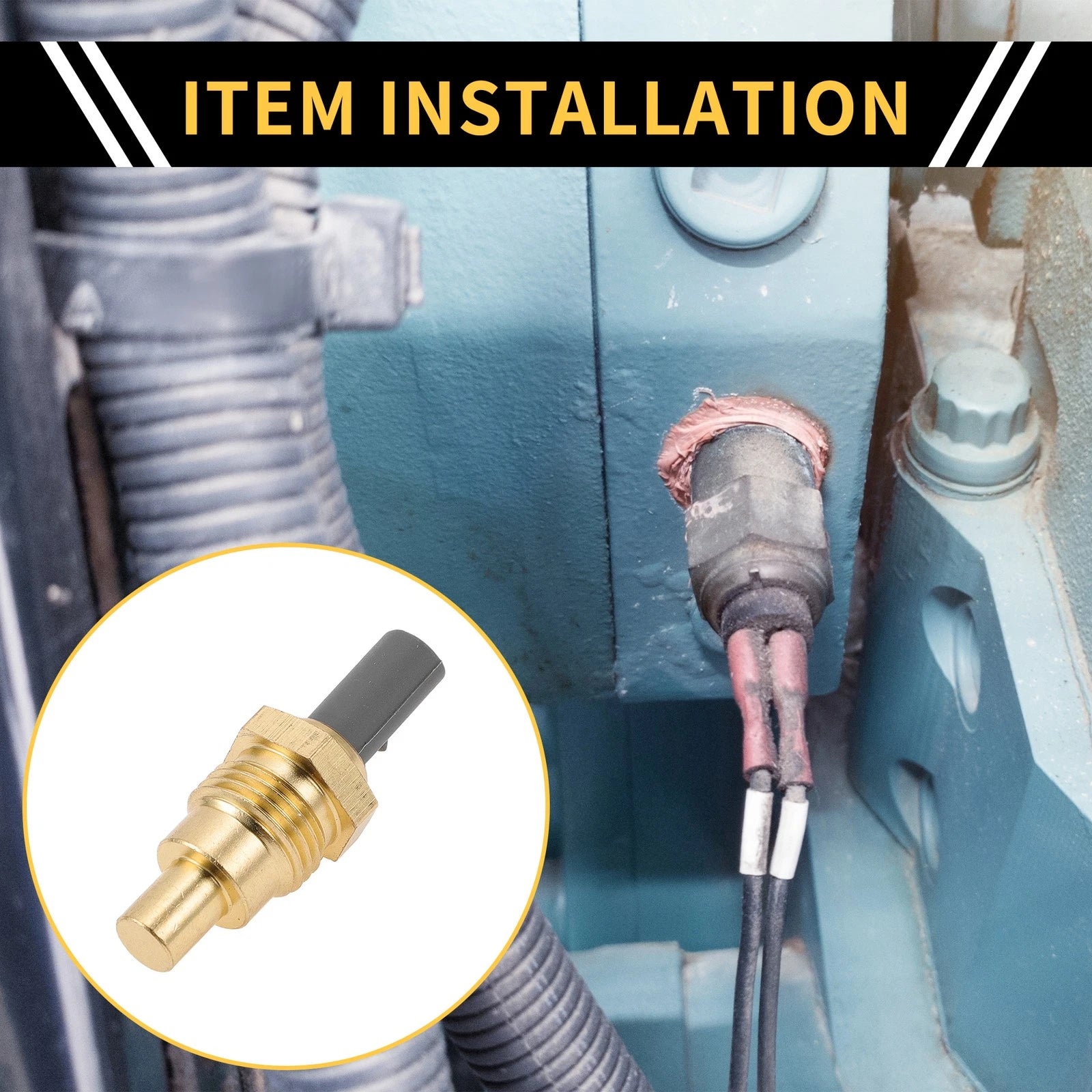 Coolant Temperature Sensor Replacement for Toyota Land Cruiser (1993–1997)