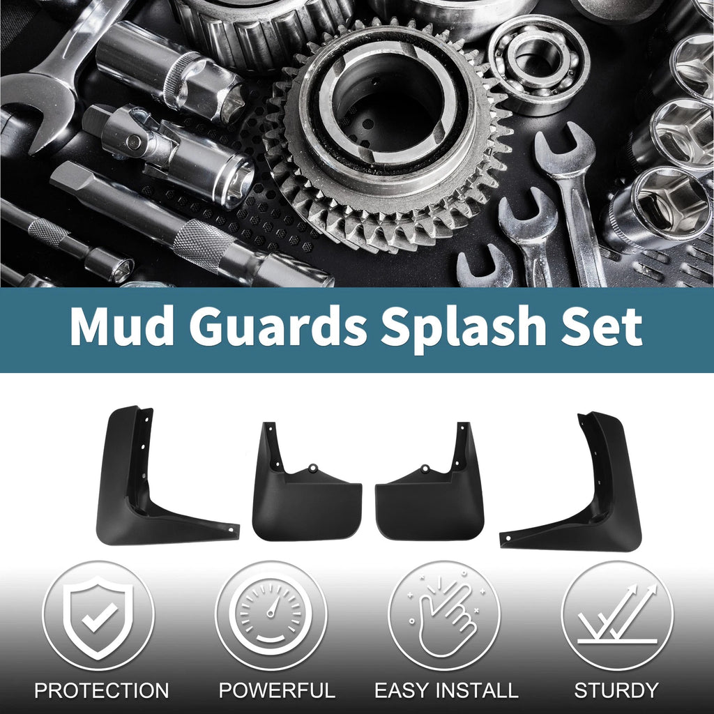 Mud Flaps Splash Guards 1 Set for Toyota Hiace (1992–2003)