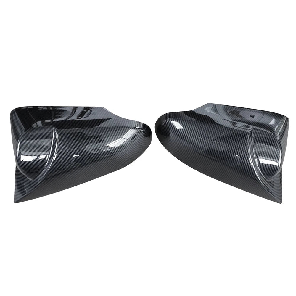 Rear View Mirror Cover Cap Tape-On Carbon Look for Toyota Yaris (2012–2020)