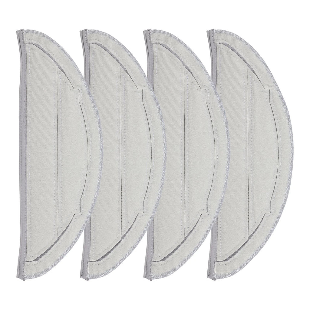 Microfiber Mop Cloth Replacement for Roborock Q10 S5 (4 or 10 Pack)