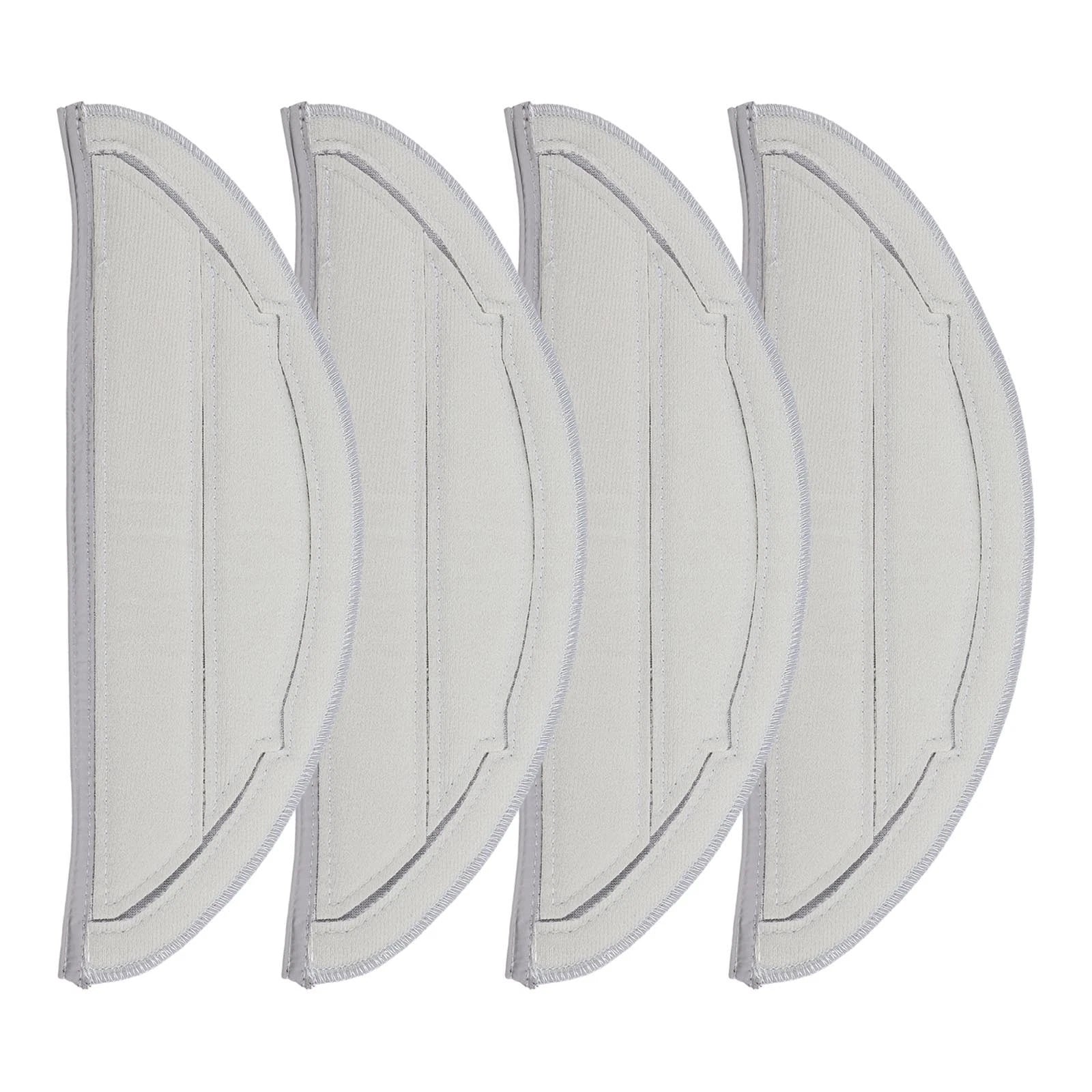 Microfiber Mop Cloth Replacement for Roborock Q10 S5 (4 or 10 Pack)