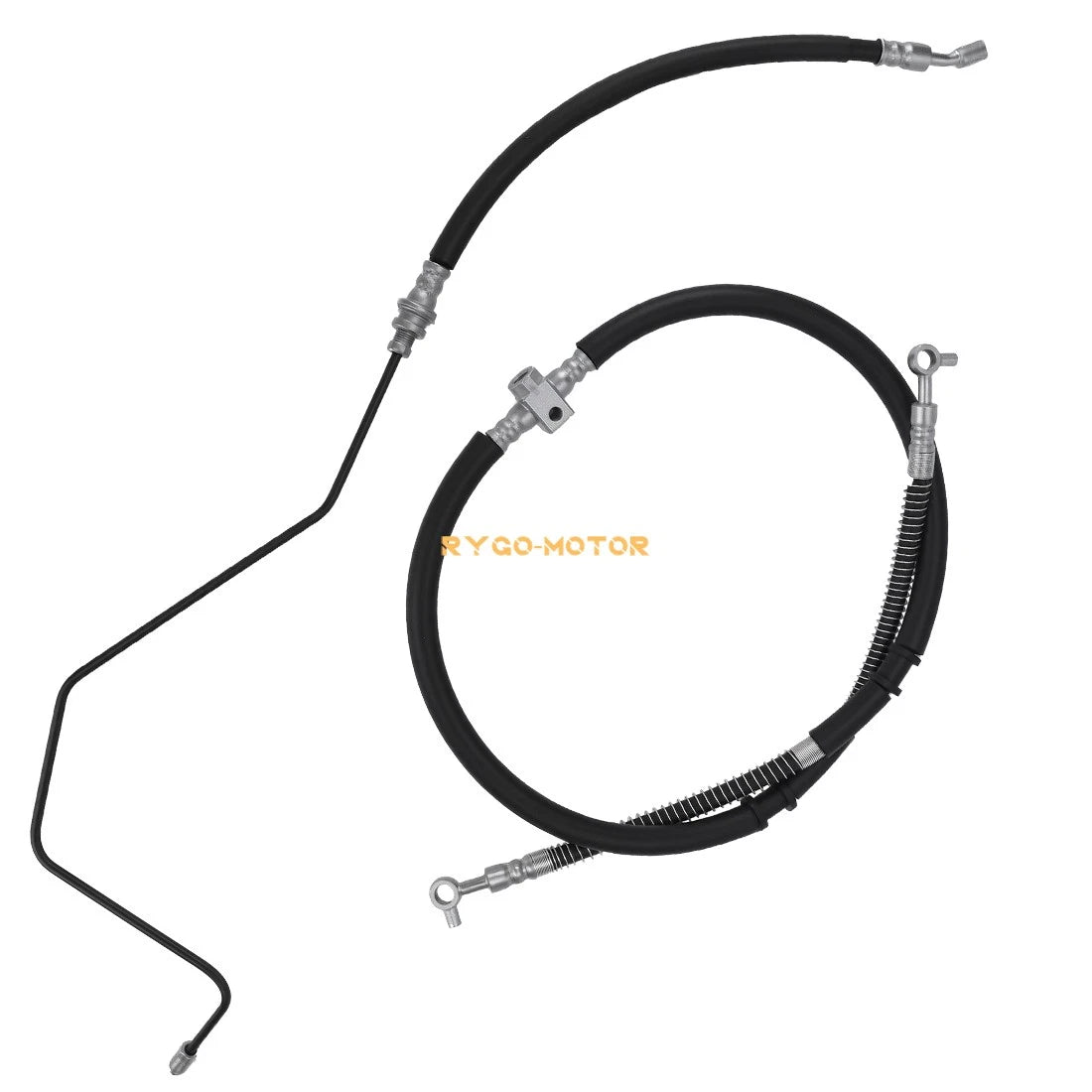 Front Brake Hose Lines & Pipe Kit for Yamaha Raptor 700 YFM700 YFM700R (2006–2024)