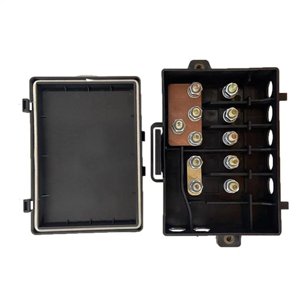 5-Way Bus Bar Fuse Holder Distribution Block 25A-500A 32V DC