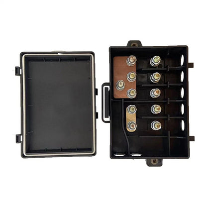 5-Way Bus Bar Fuse Holder Distribution Block 25A-500A 32V DC