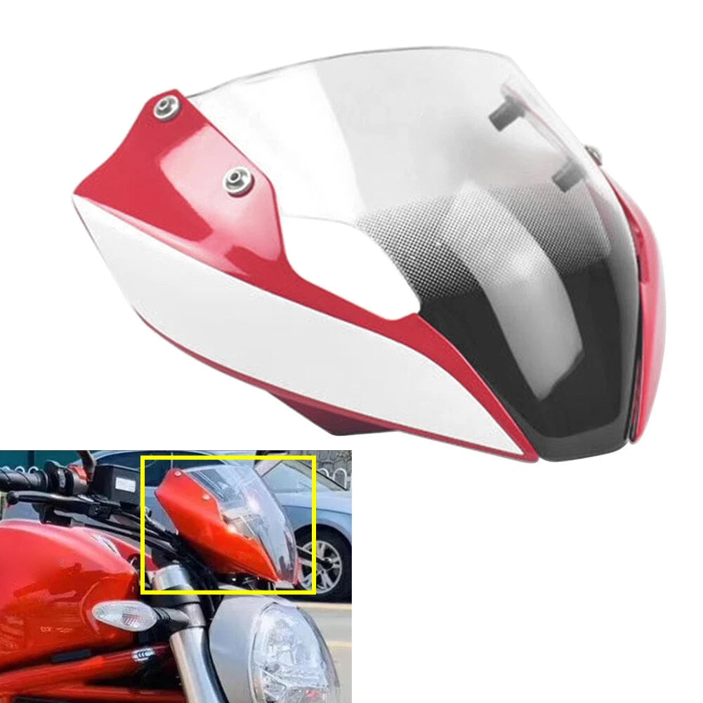 Windshield Sun Visor for Ducati Monster 821 1200 797 (2018–2023)