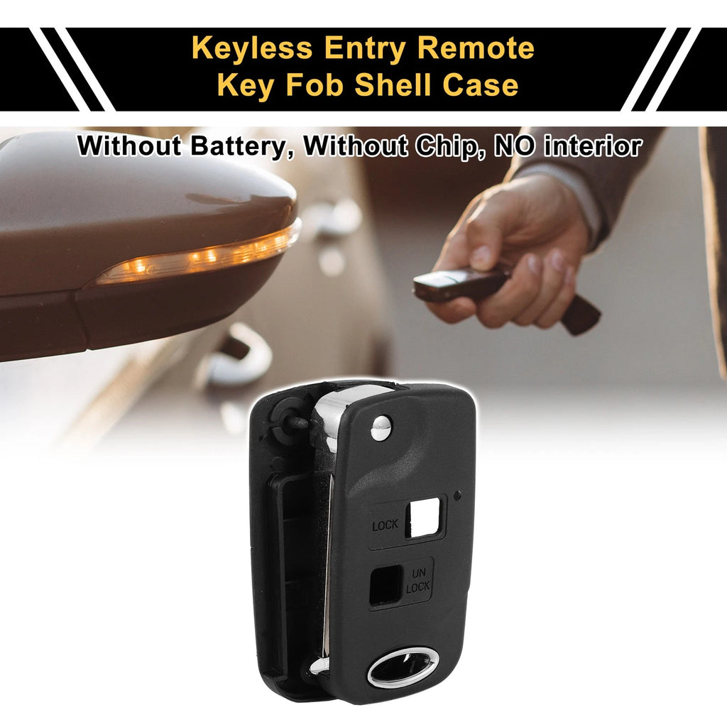 2 Button Key Fob Shell Case Replacement for Lexus RX300 (2000–2003)
