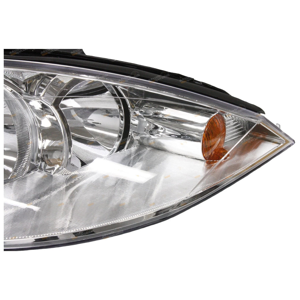 RH Chrome Headlight for Ford Focus (2002–2005) RHS Driver