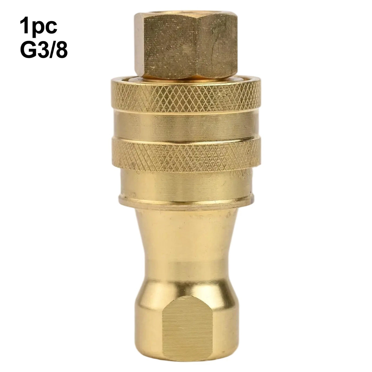 Hydraulic Quick Disconnect Connector 3/8 Inch BSPT for Reliable Sealing