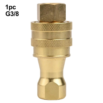 Hydraulic Quick Disconnect Connector 3/8 Inch BSPT for Reliable Sealing