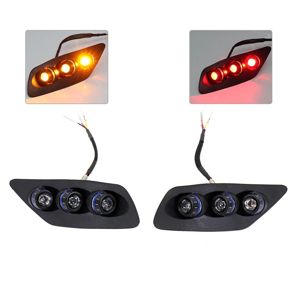 2X Blue Rear Turn Signal Light for BMW S1000RR (2020–2022)