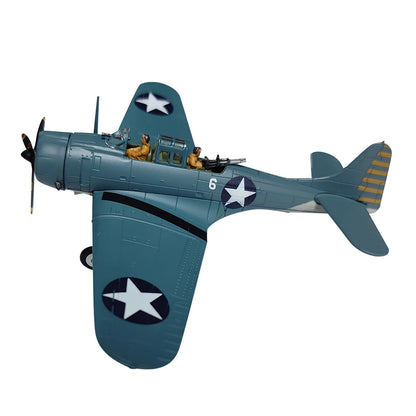 1/72 SBD Dauntless Dive Bomber Model for WWII Aircraft Collection