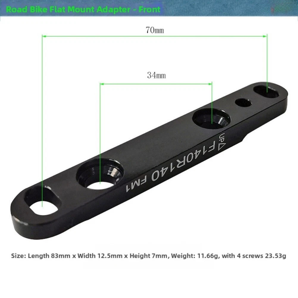 Flat Mount Adapter for Cycling Upgrade (Precise Fit Design)