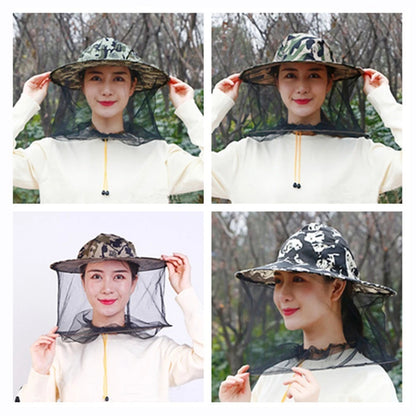 Camouflage Mesh Hat for Hunting (13 x 1 Folded Size)