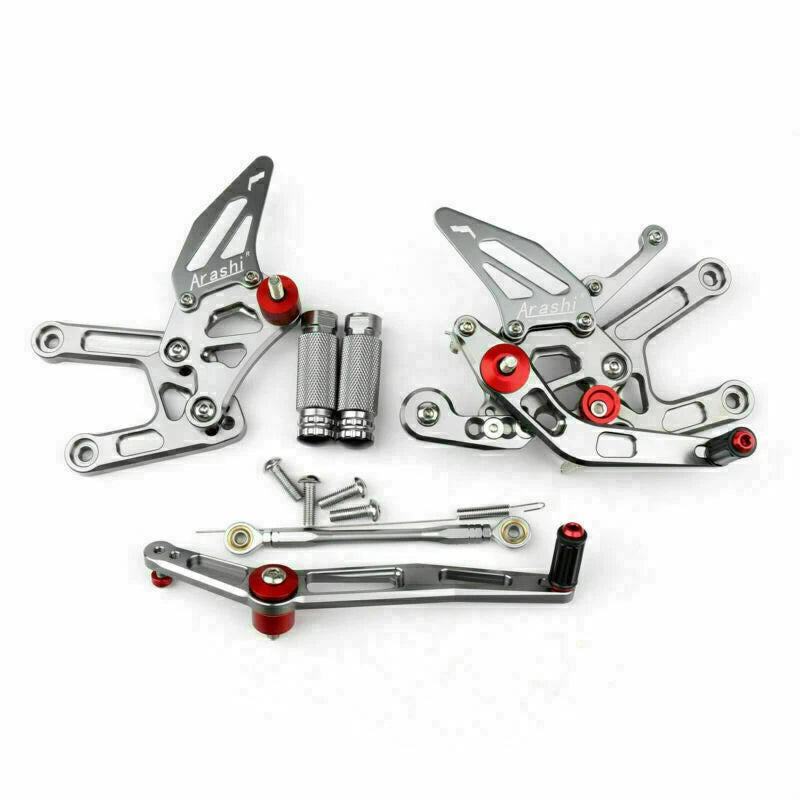 Aluminum Rearsets Footpegs for Yamaha YZF-R6 (2017–2020) T9 Titan Color