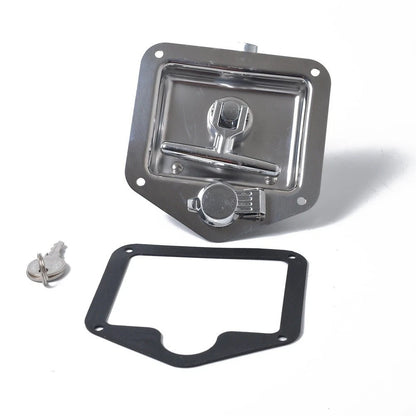 Foldable T Handle Lock for RV Trailer Toolbox (Stainless Steel 304)