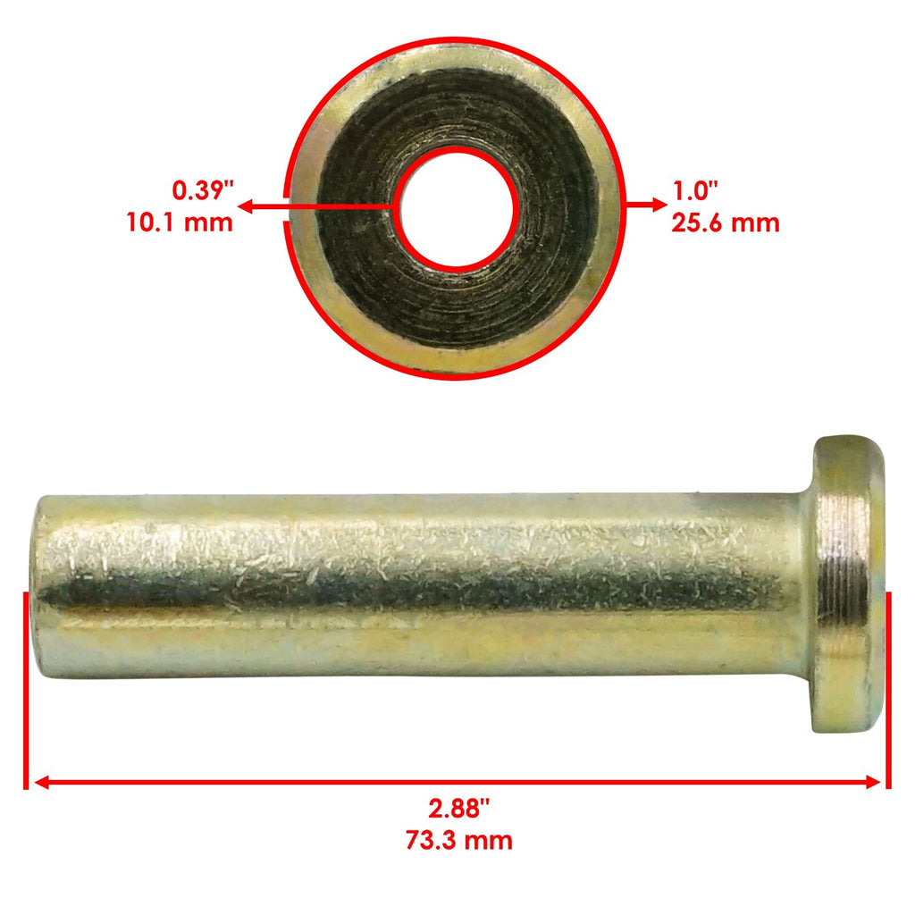 Deck Wheel Bolt Replacement for Exmark EXS-18KO EXS-20KC (2010–2021)
