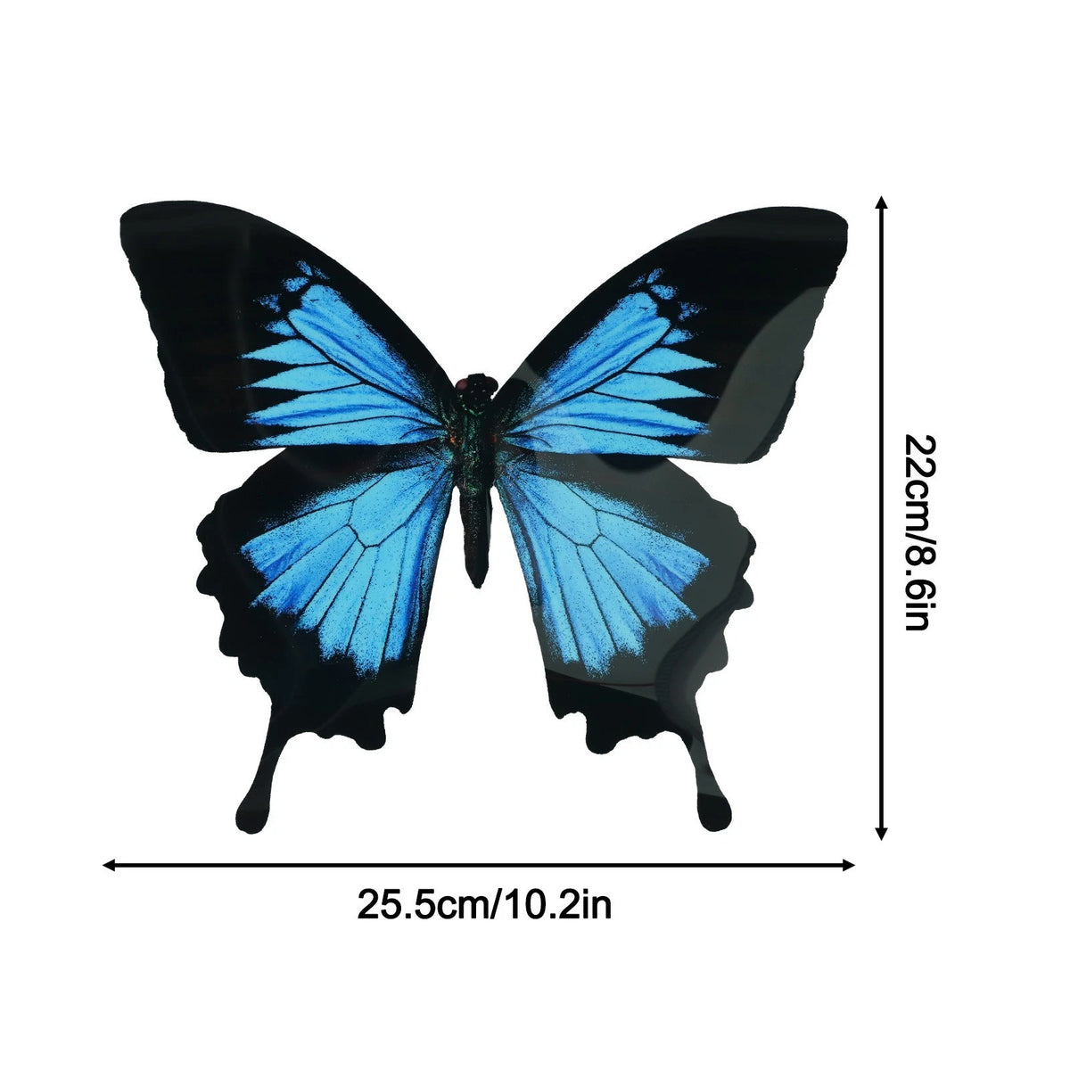 PVC Weather Resistant Butterfly Stickers for Home Outdoors