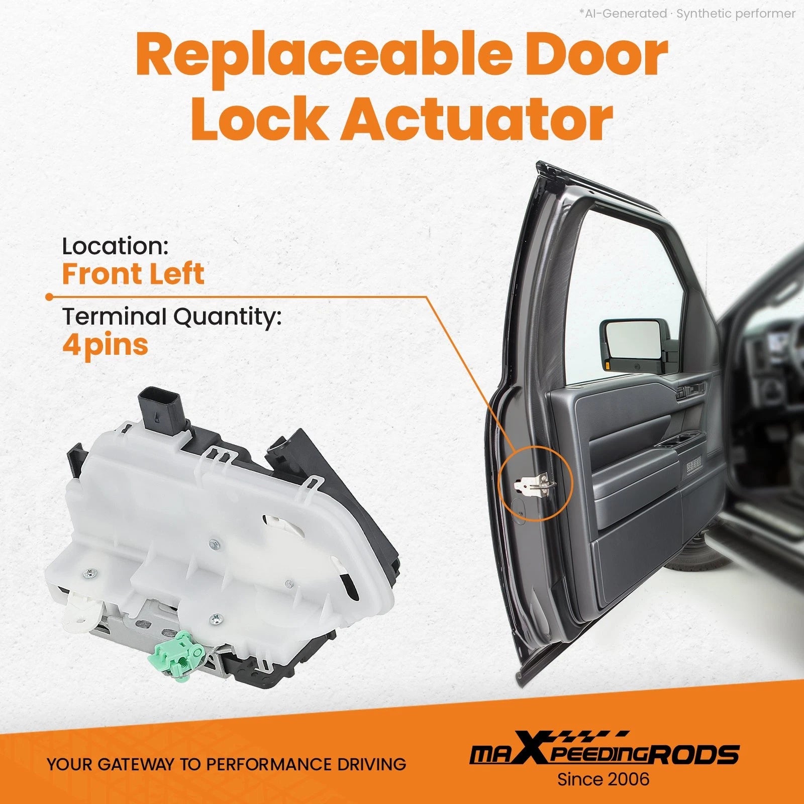 Auto Door Security Assembly for Ford Explorer Taurus (2009–2019) DG1Z5421813A