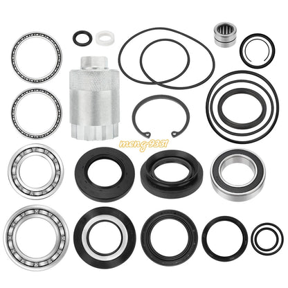 Rear Differential Bearings Seal Kit w/Pinion Tool for Honda Rancher 420 (2007–2023)