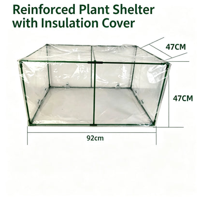 Reinforced Plastic Greenhouse Cover for Winter Frost Protection