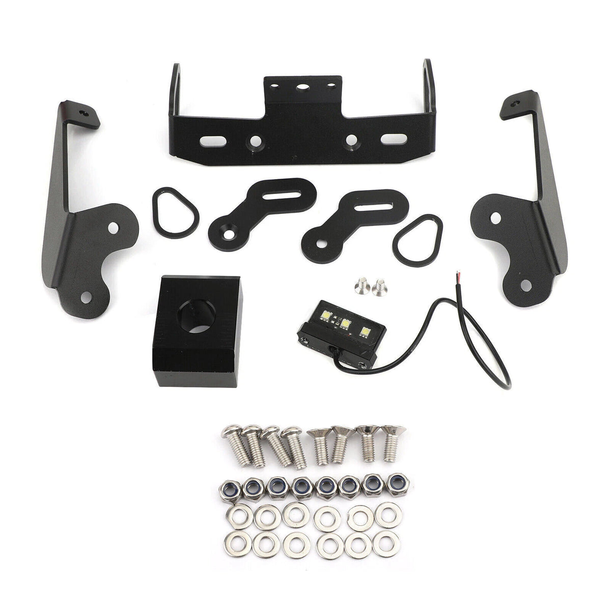 License Plate Holder Frame for Yamaha MT-09 FZ-09 (2017–2020) T9