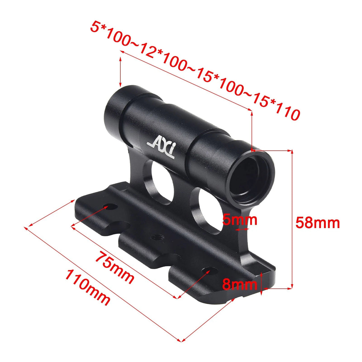 Fork Mount for Universal Fit (15x100mm, 15x110mm)