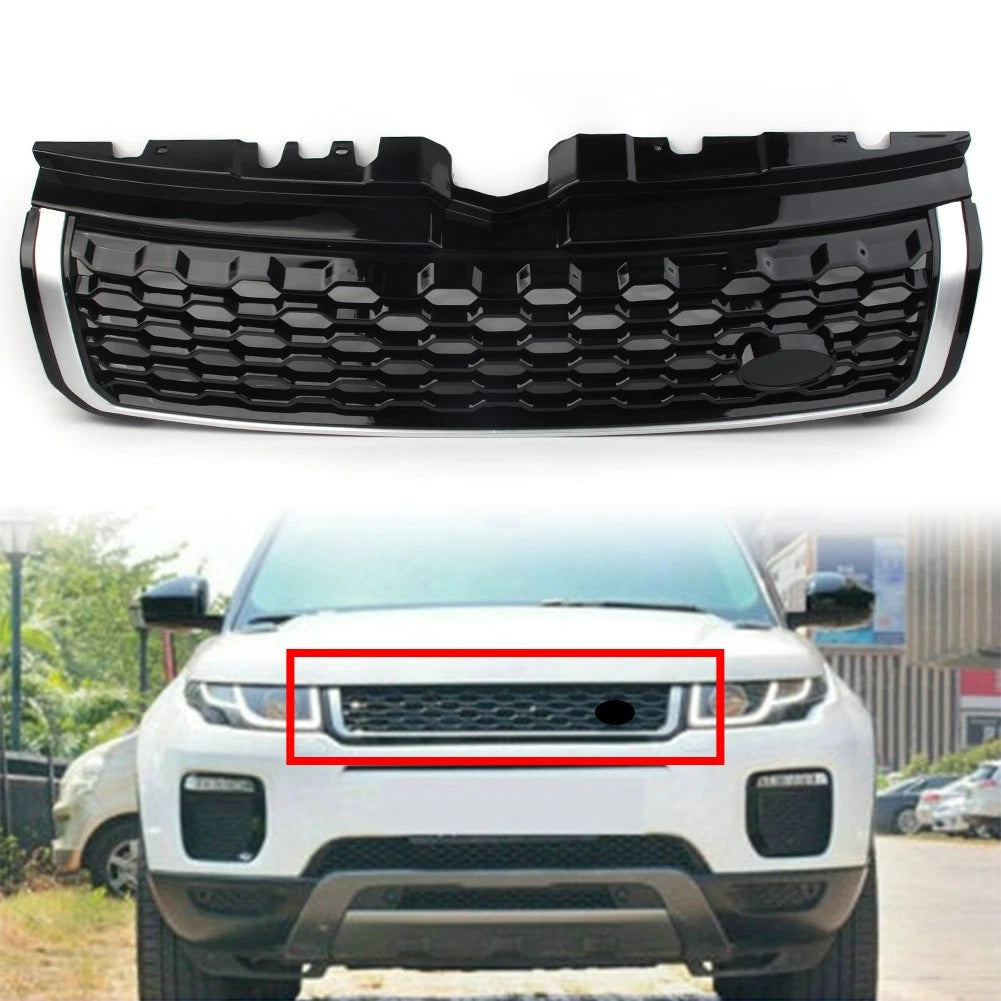 1 Piece Front Radiator Center Upper Grille for Range Rover Evoque (2010–2018)