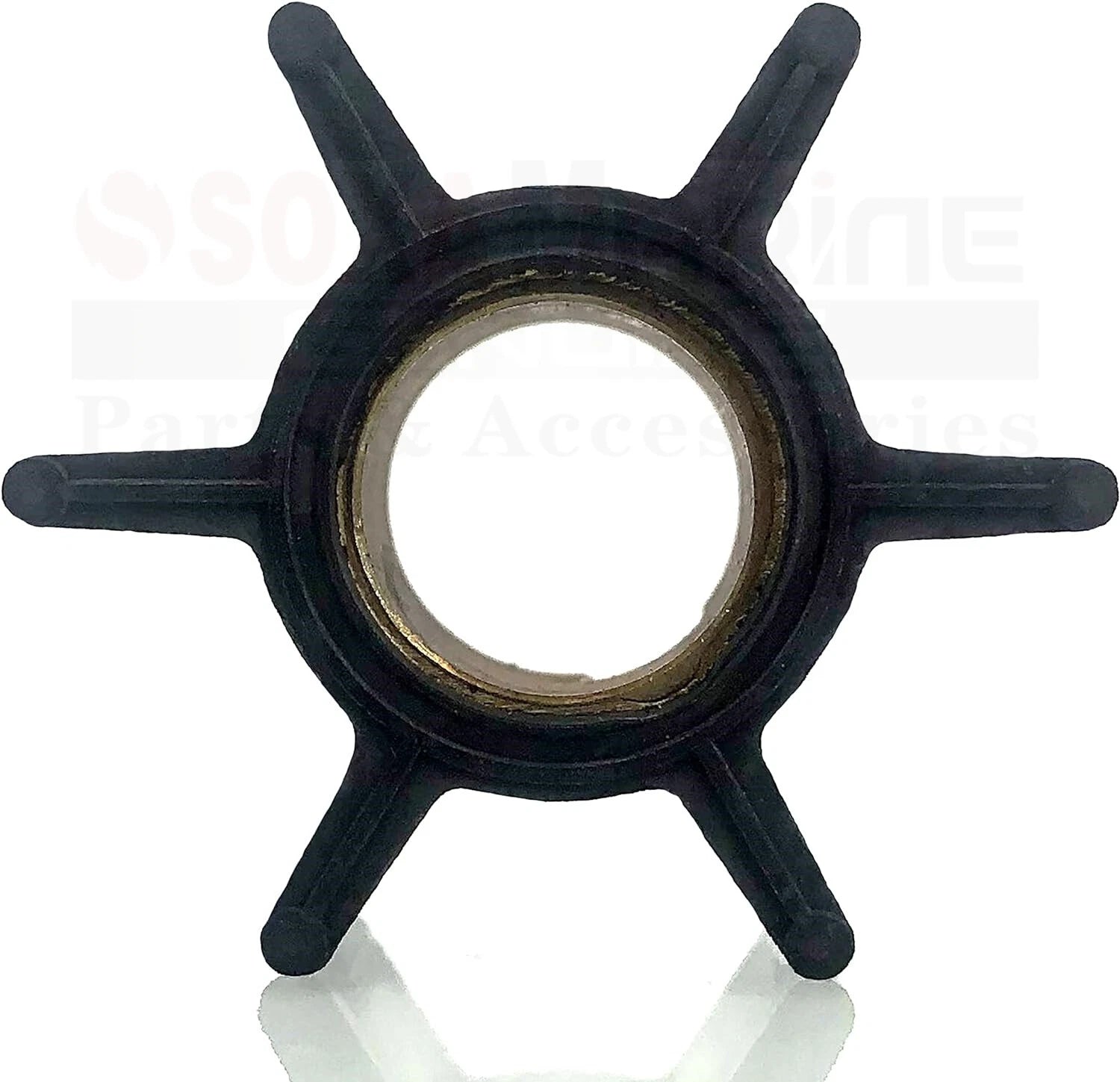 Water Pump Impeller with Key for Evinrude Johnson OMC (508388, 0508388, 775465)