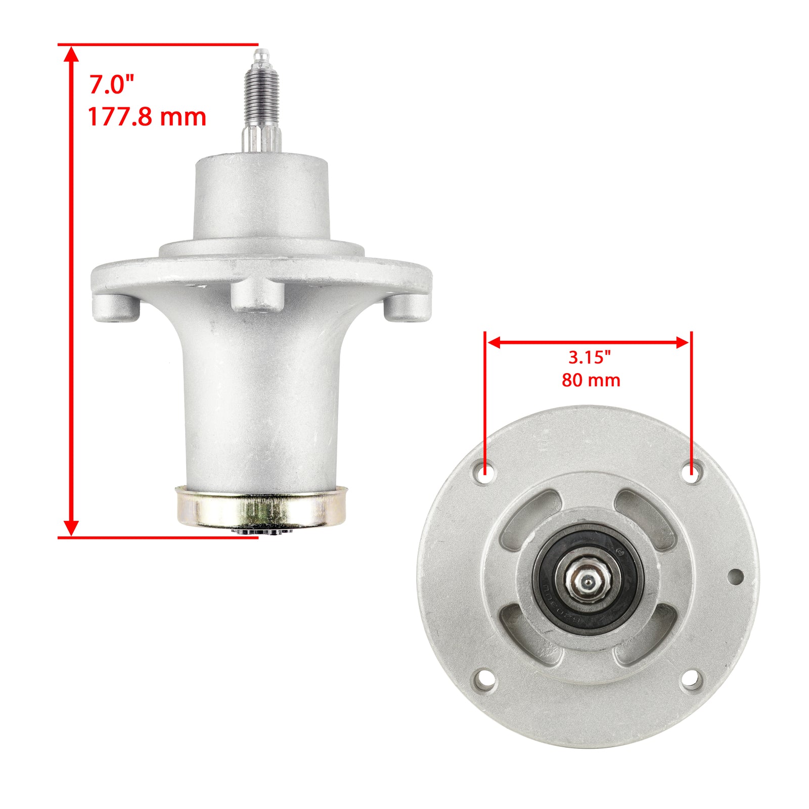 Spindle Pulley Blade Belt Kit Replacement for Husqvarna GTH3052TDF (2021–2022)