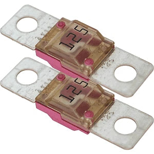 Set of 2 Blue Sea 5257 MIDI/AMI Fuse 125 Amp