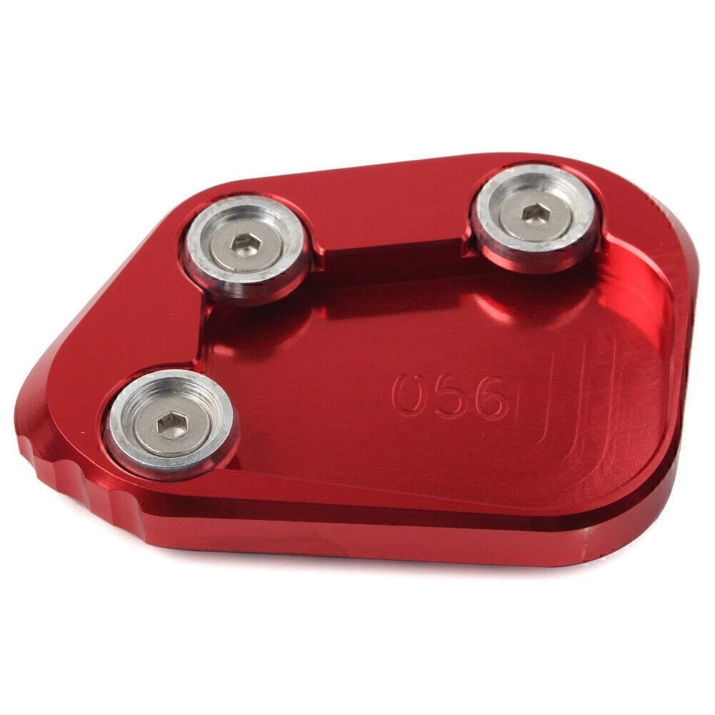 CNC Side Stand Pad Extension Bracket for Honda CBR250RR (2017–2018) Red