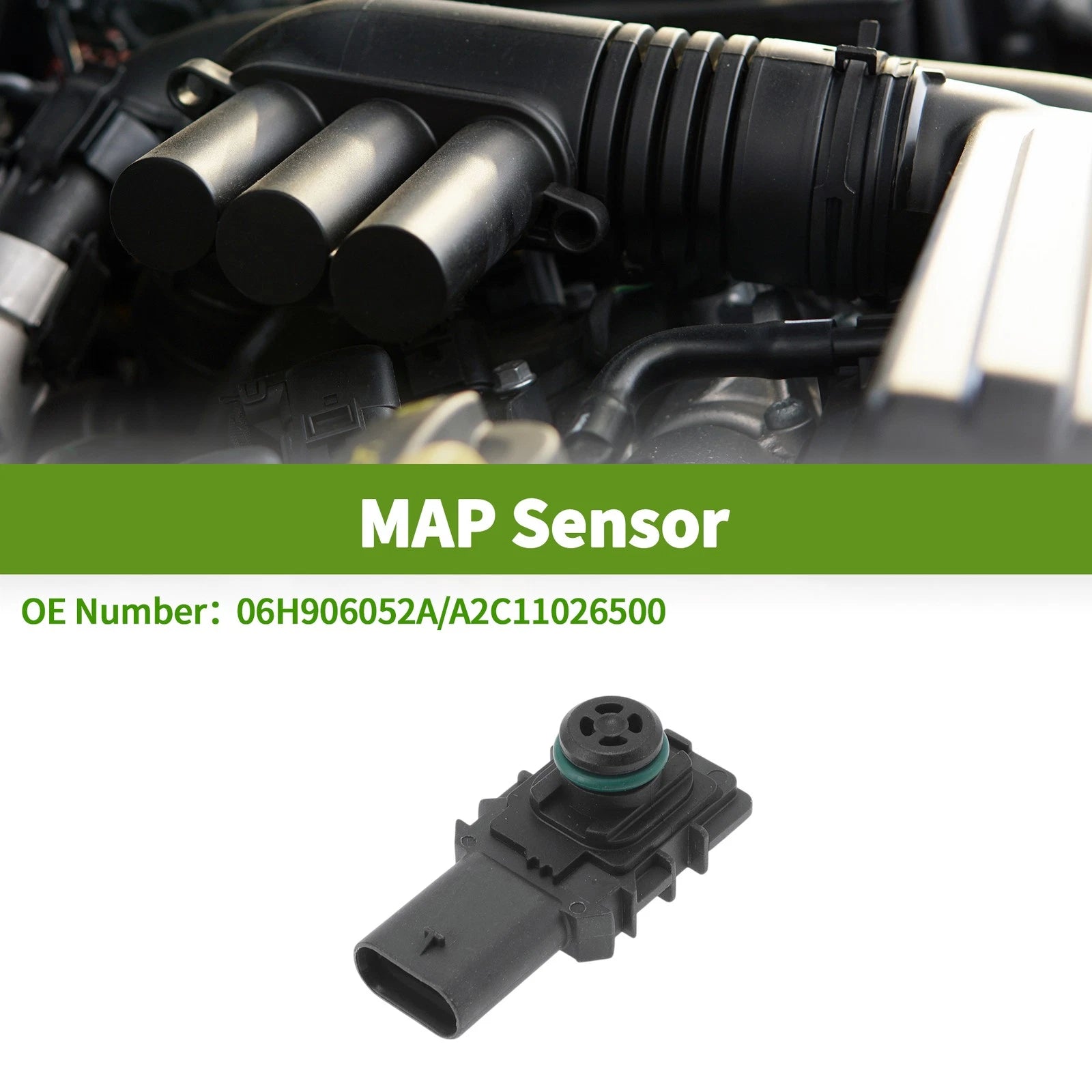 Manifold Absolute Pressure MAP Sensor Replacement for Audi S4 (2005–2008)