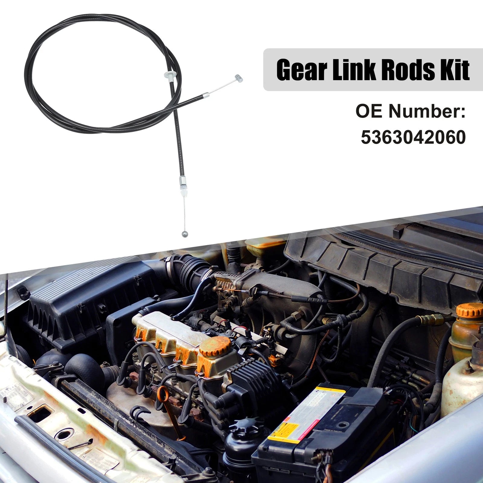 Front Hood Latch Release Cable Replacement for Toyota RAV4 (2001–2005)
