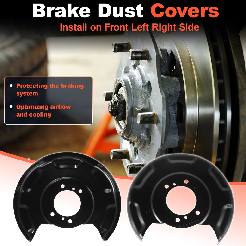 Rear Brake Dust Shield Replacement for Hyundai Elantra Kia Forte (2012–2018)