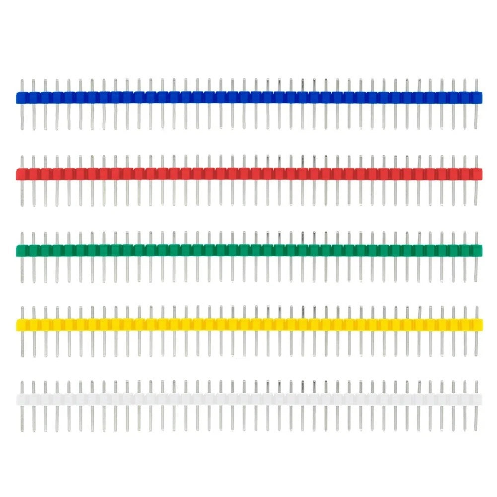 30pcs Single Row Male Connector Kit for PCB Pins
