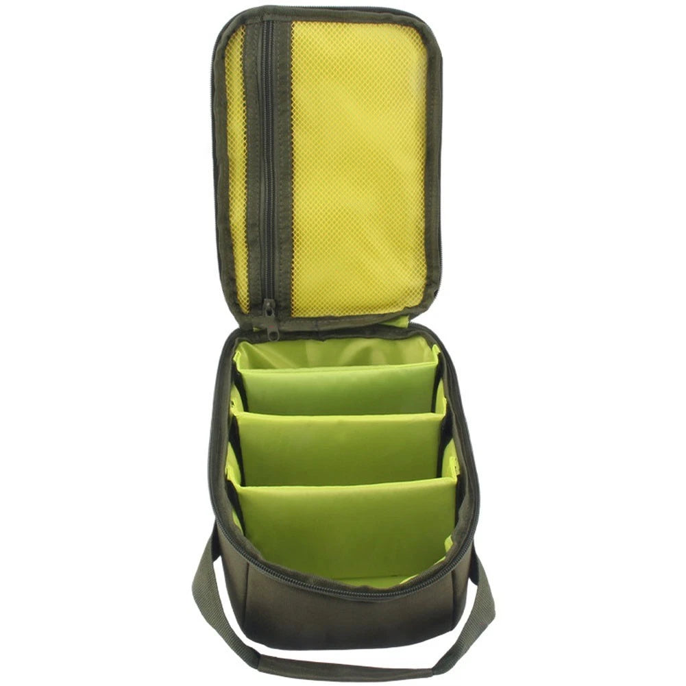 Fishing Reel Gear Bag for Portable Use (Adjustable Compartments)