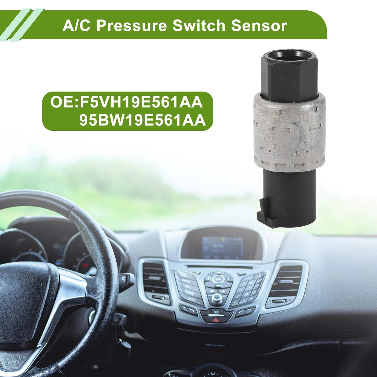 A/C Pressure Switch Sensor for Ford F-250 Super Duty (2003–2010)