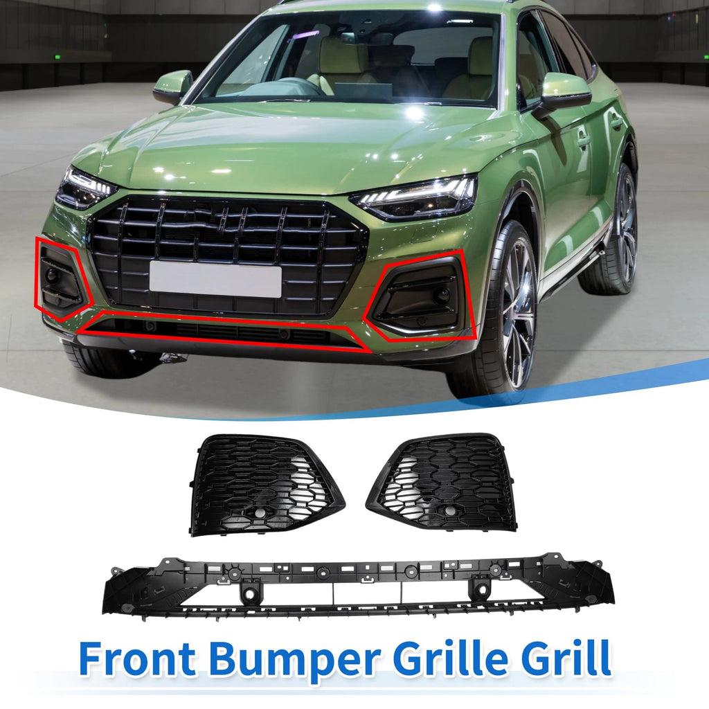 Front Lower Bumper Grille Replacement for Audi Q5L (2021–2024)