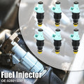 6Pcs Fuel Injector Replacement for BMW 525i 2.5L 3.0L (1995–2006)