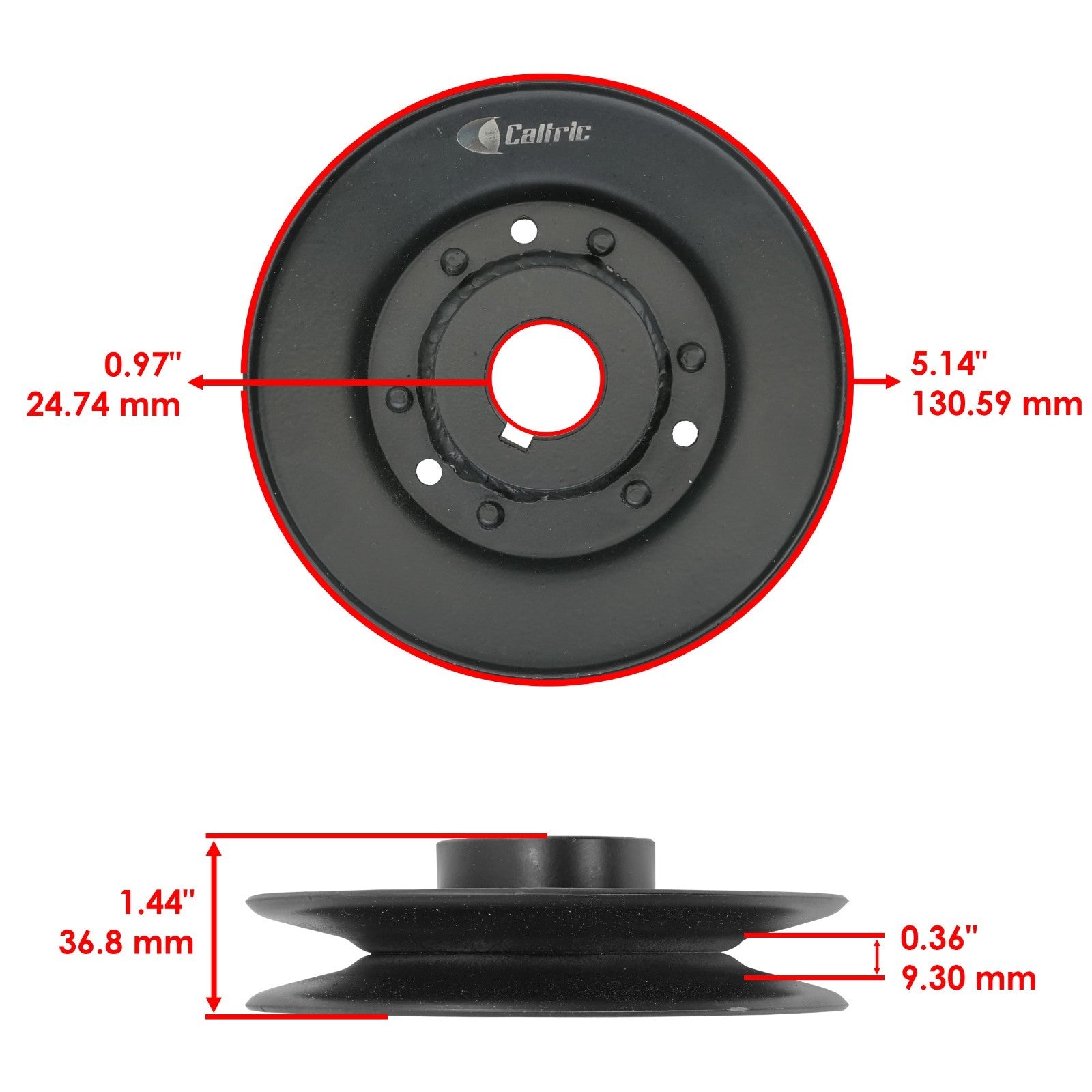 Deck Spindle Pulley Replacement for Bad Boy Stand-On (2012–2016) 54 inch