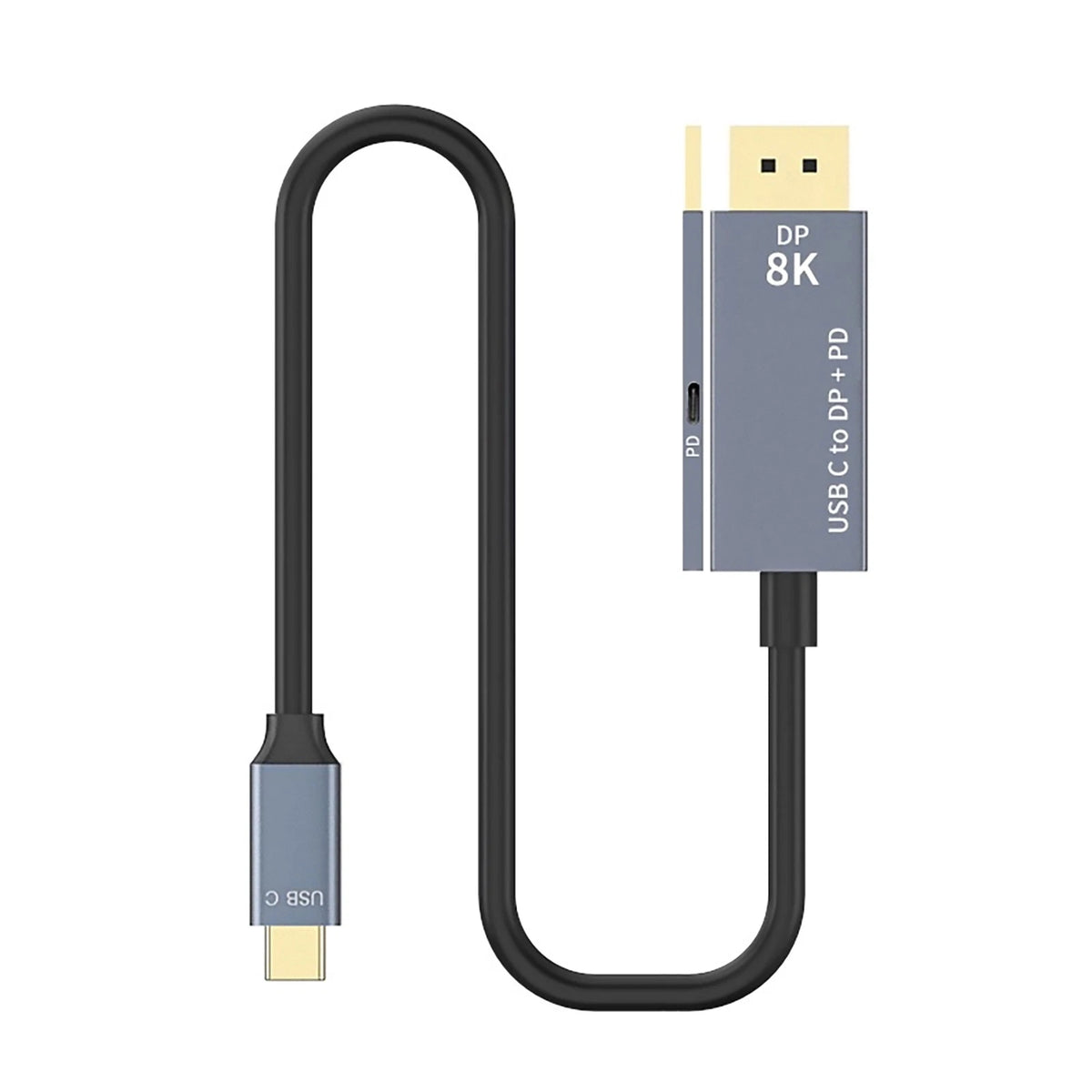 USB-C to DisplayPort 1.4 Cable (1m, 8K, 60Hz)