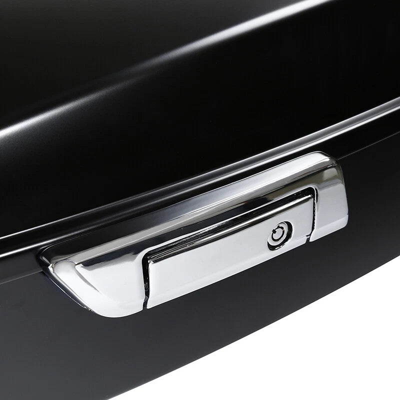 King Trunk for Harley Touring Electra Street Glide (2014–2024) Black Denim