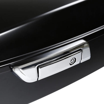 King Trunk for Harley Touring Electra Street Glide (2014–2024) Black Denim