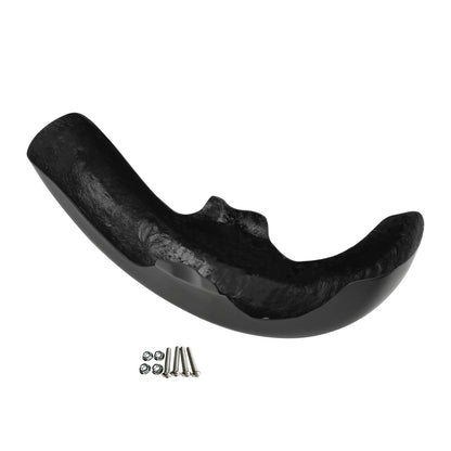 Unpainted Black Front Fender for Harley Touring Street Road Glide (2009–2023)