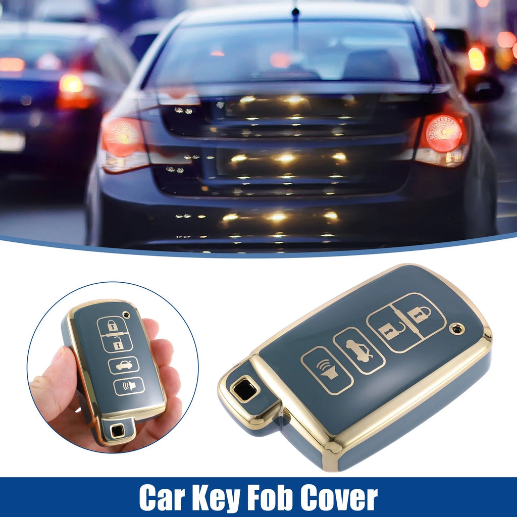 Remote Key Fob Cover Shell Case Replacement for Toyota Avalon Camry (2013–2019)