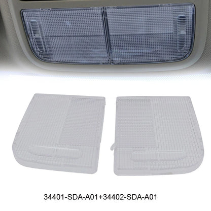 2X Roof Doom Light Lamp Lens Cover for HR-V (2016–2020)