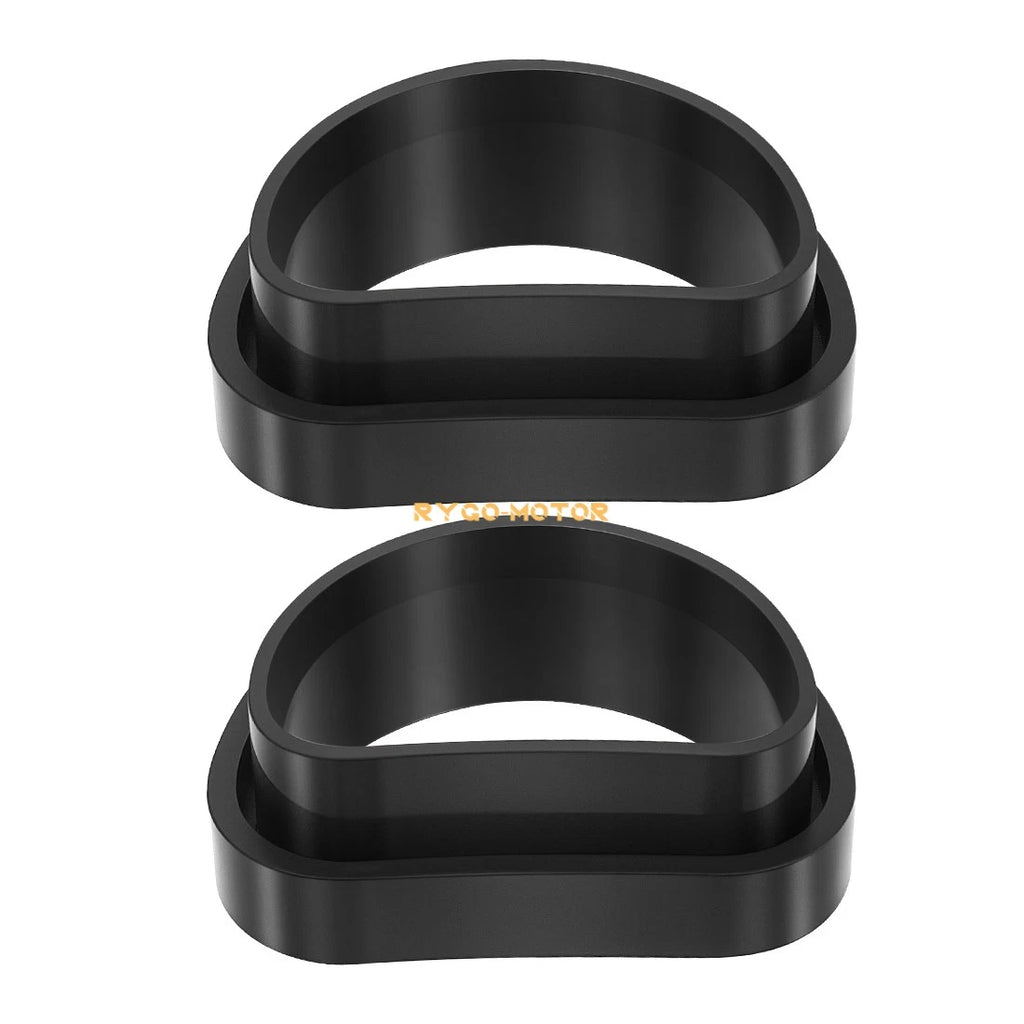 2 Rubber Air Filter Cleaner Joint Tubes for Honda CB360 (1974–1976)