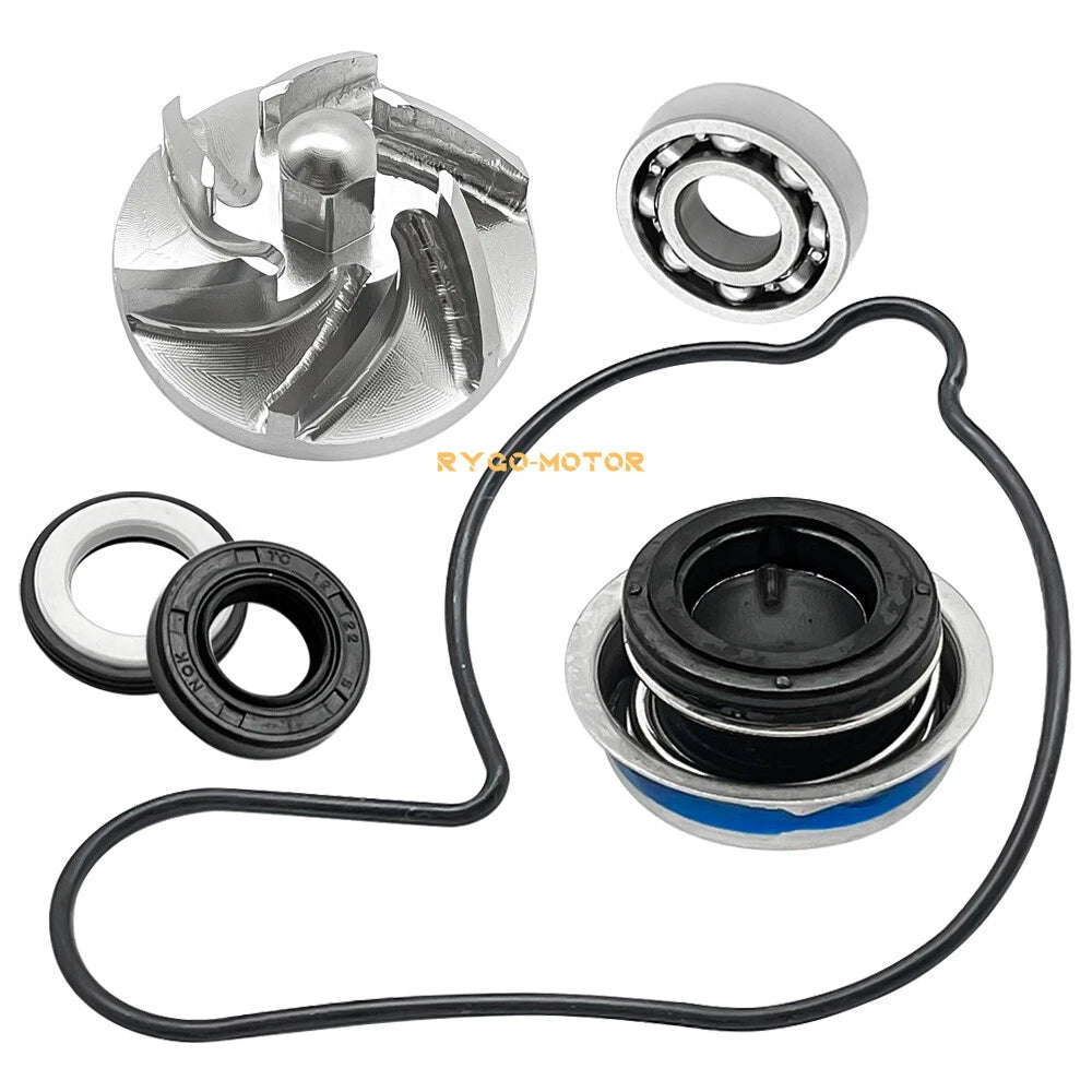 Water Pump Impeller Bearing Seal Kit for Honda TRX450R TRX450ER TRX450 (2004–2014)