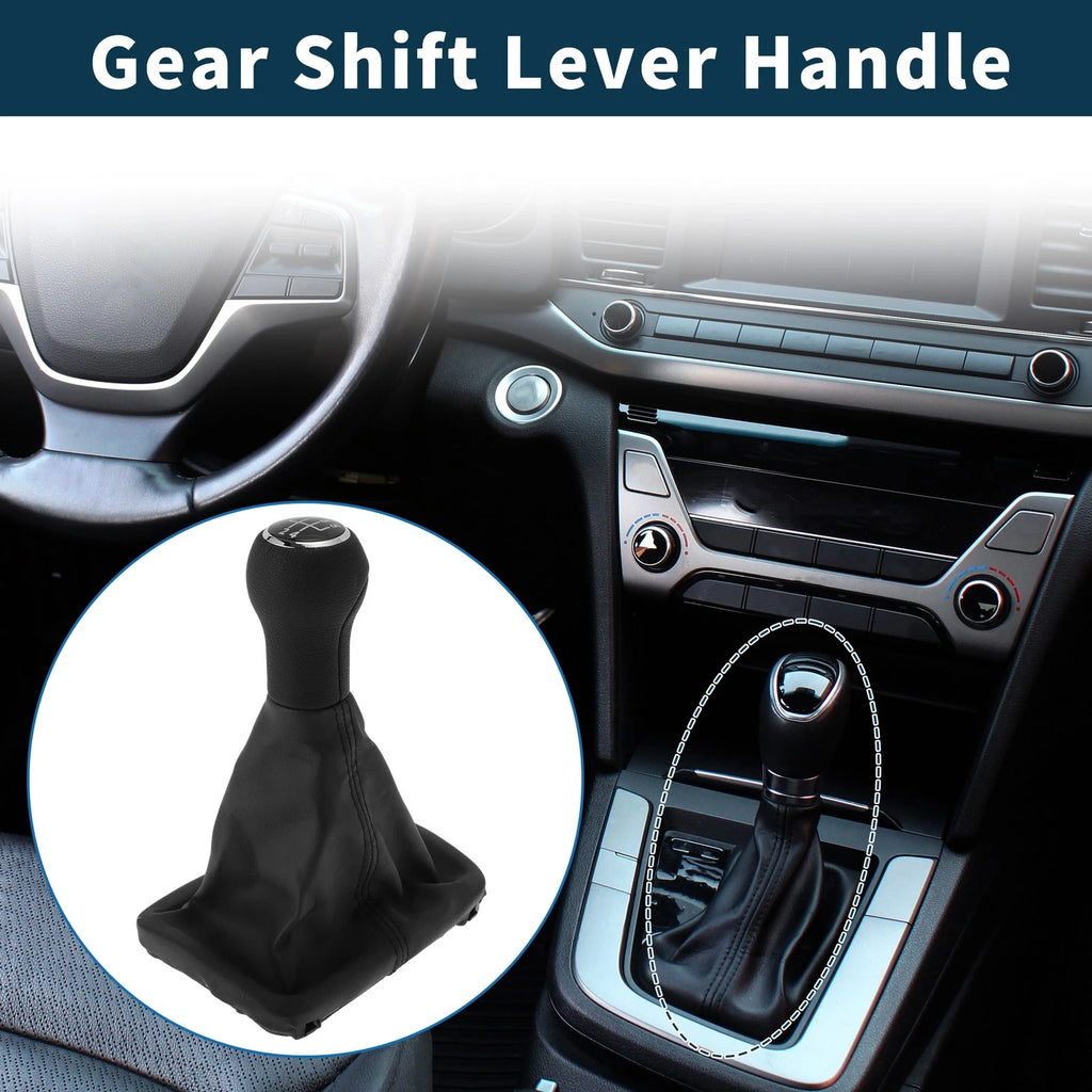 Manual Transmission Gear Shift Knob Handle for VW Beetle (1998–2010) PU Plastic